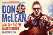 Don McLean 8/28