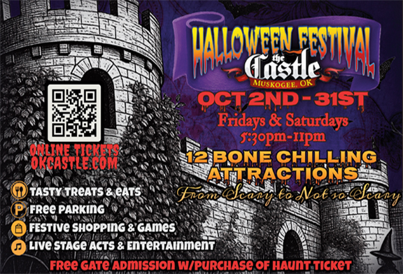Castle Of Muskogee Halloween Festival