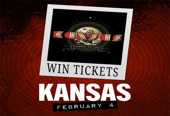 Win Tickets To See Kansas On Feb. 4th